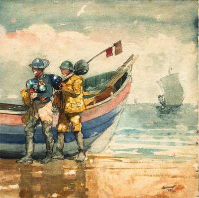 The Return, Tynemouth by Winslow Homer